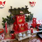 浅草の奥にあるアトリエ コメットで「初午きつね展」  ギャラリーに意外な秘密が！